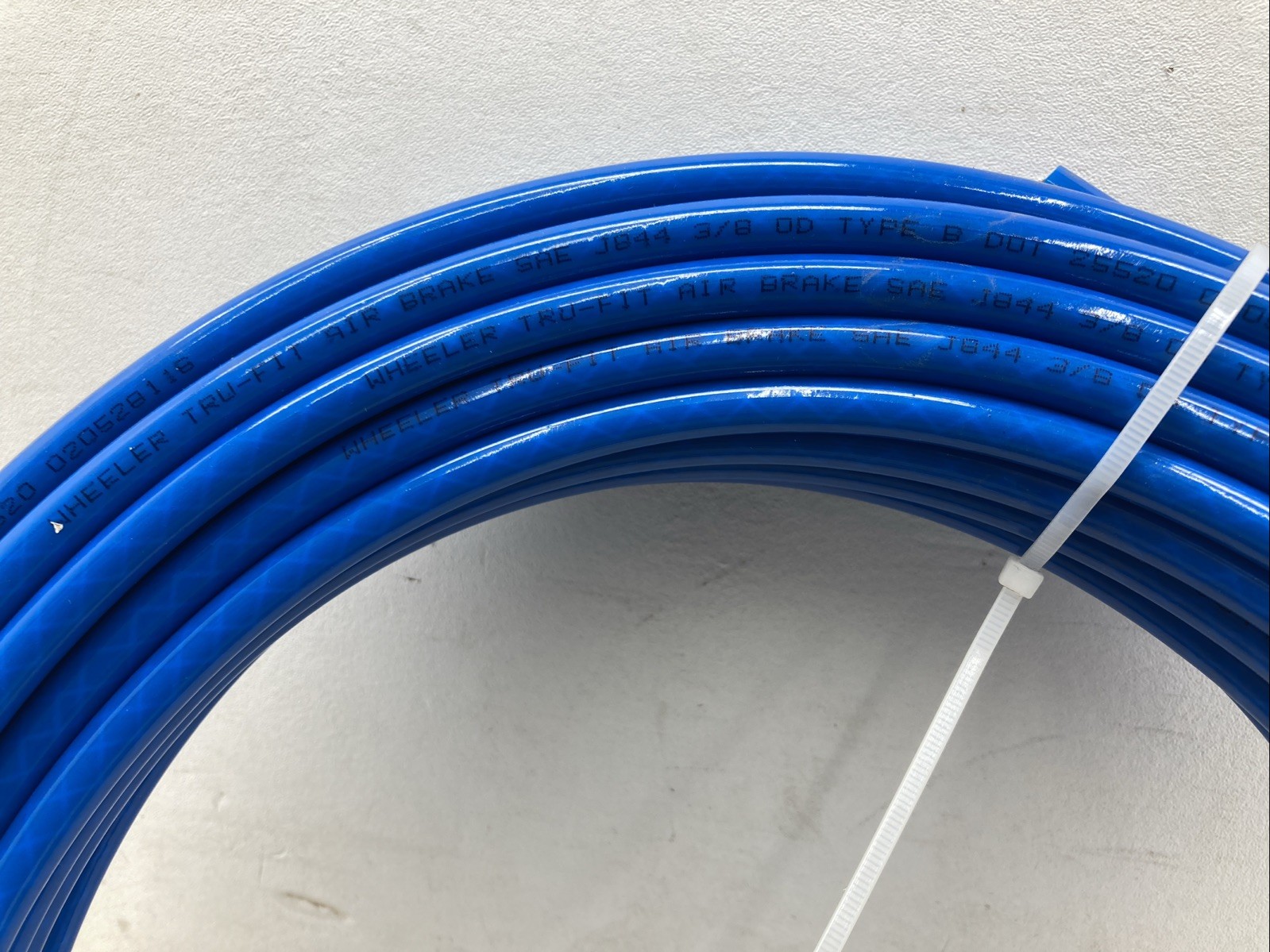 3/8” X 100’ Blue Nylon Tubing 2432-38100BL (New Old Stock)