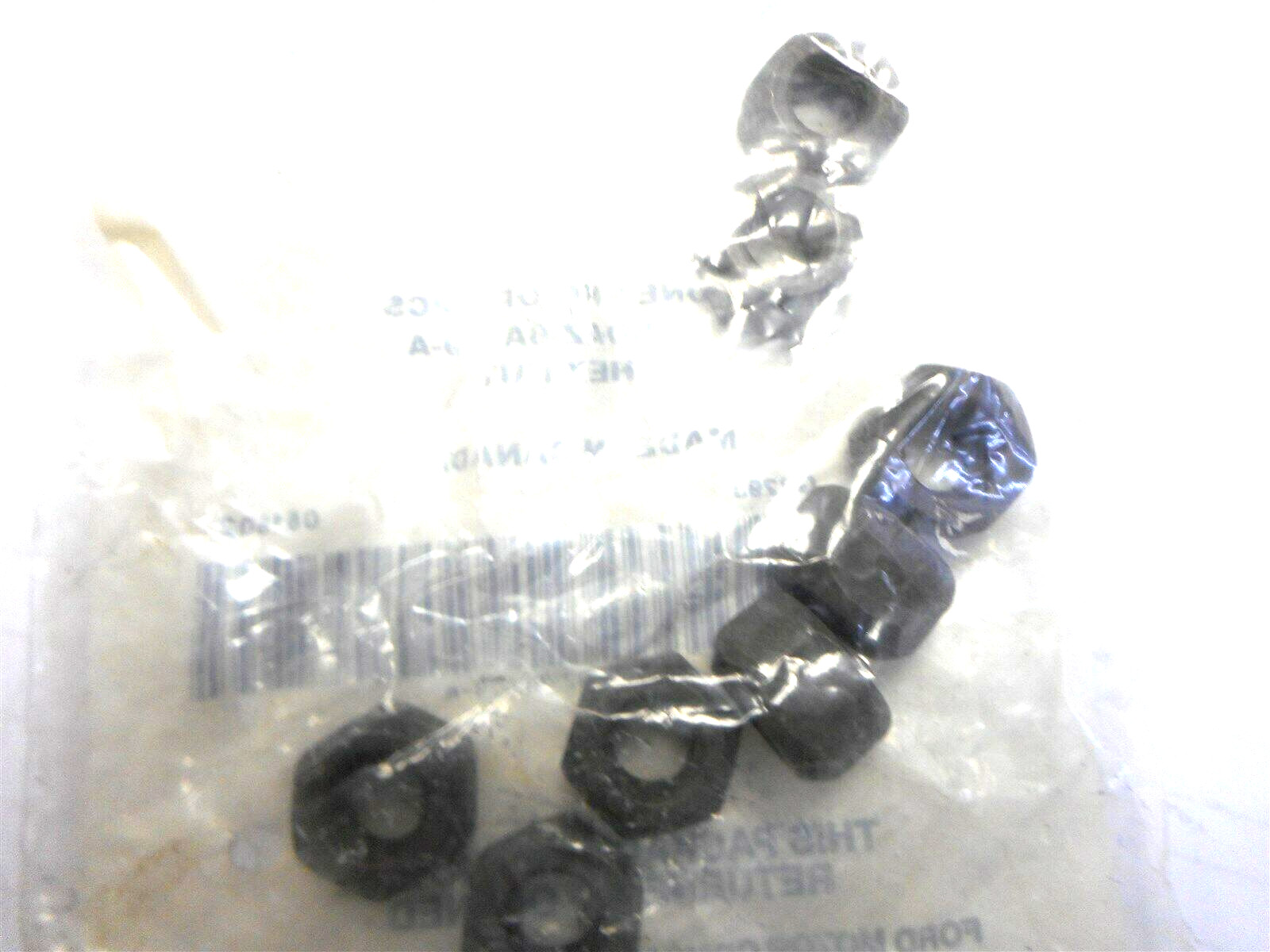 D0AZ-6A529-A NEW OEM FORD MOTORCRAFT 351W ROCKER ARM RETAINER NUTS (LOT OF 8)
