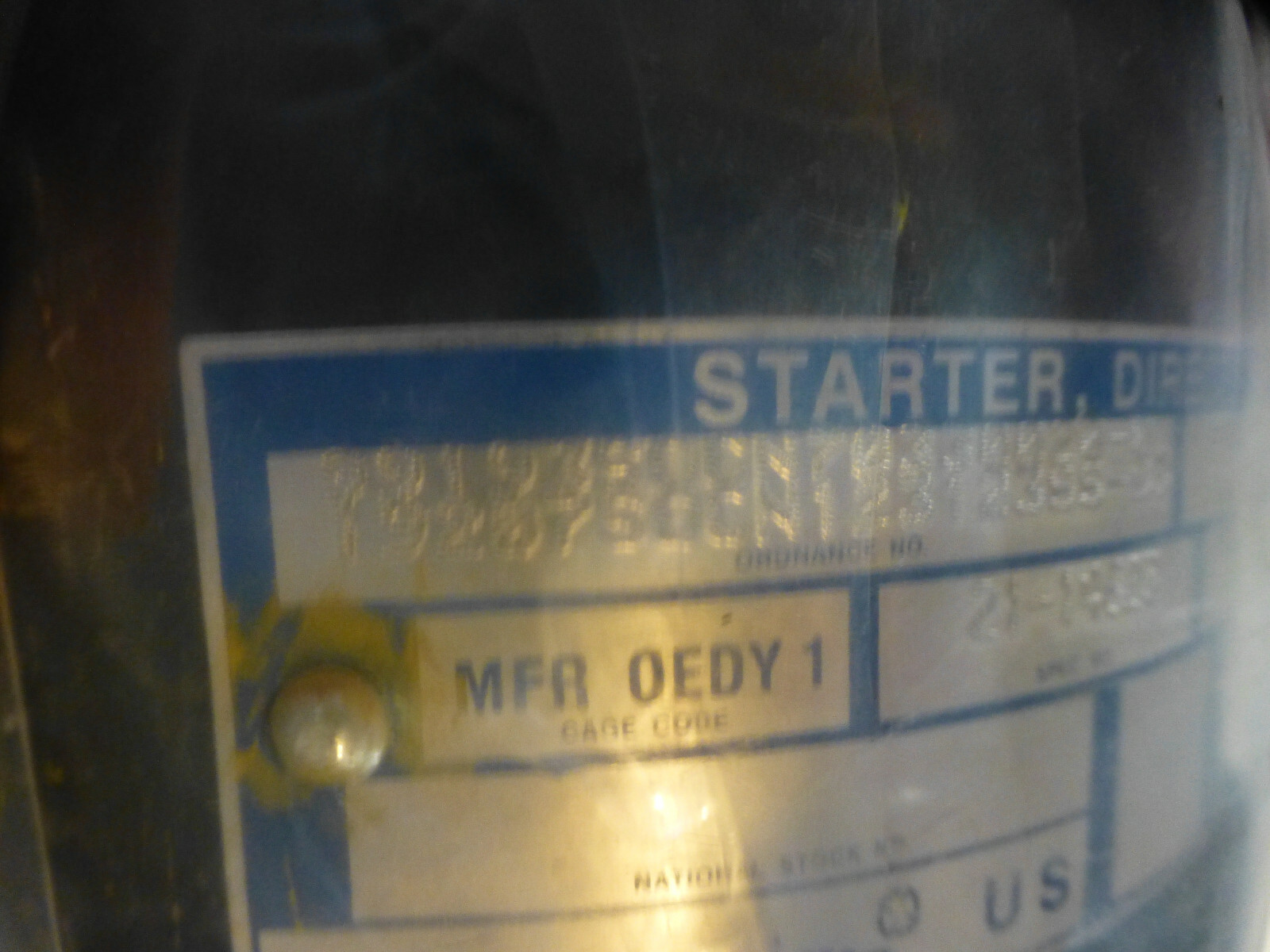 Leece-Neville Prestolite Honeywell Starter Motor M0017430MD TANK