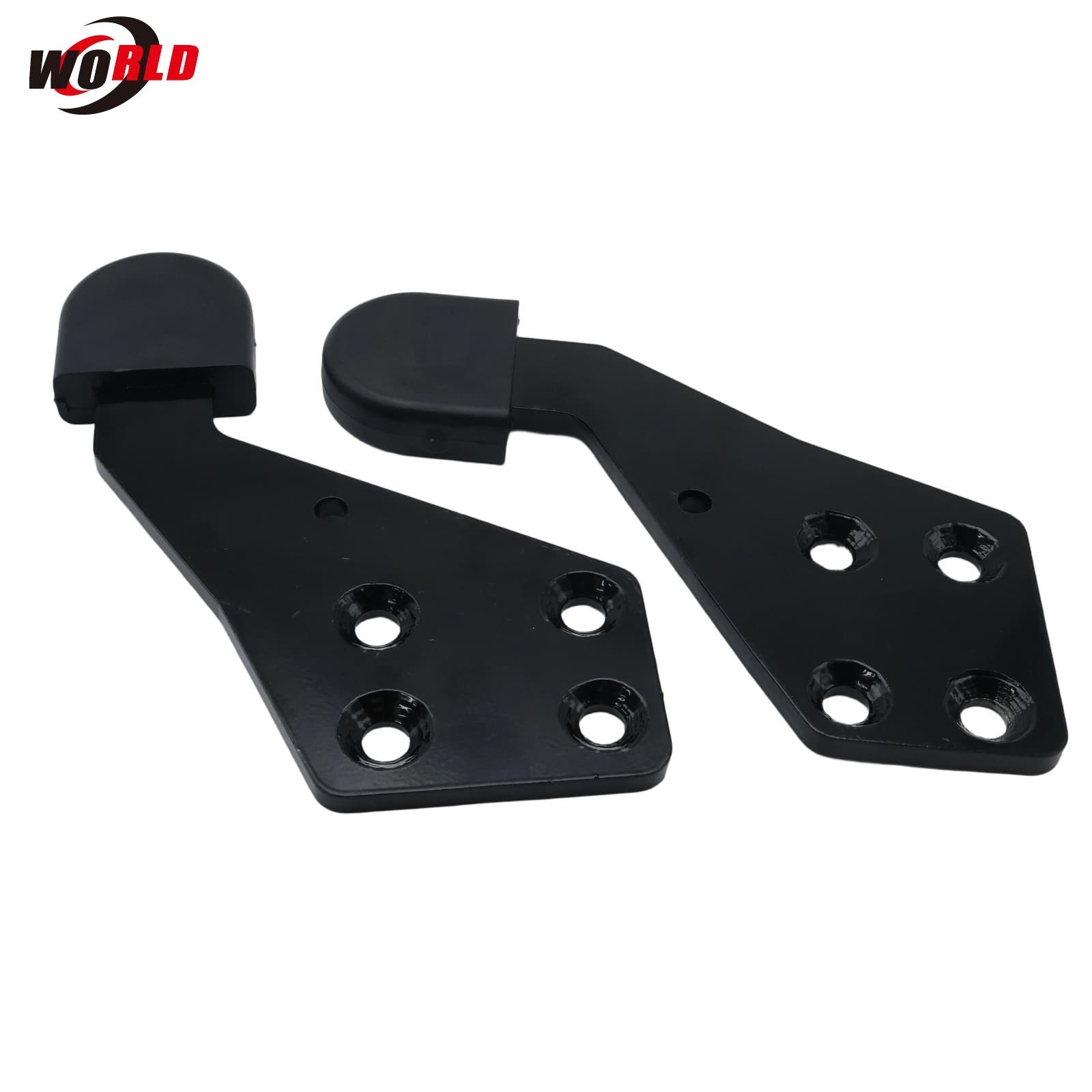 Left Right Poly Hood Guide Pair HLK2733L HLK2733R For International Truck New