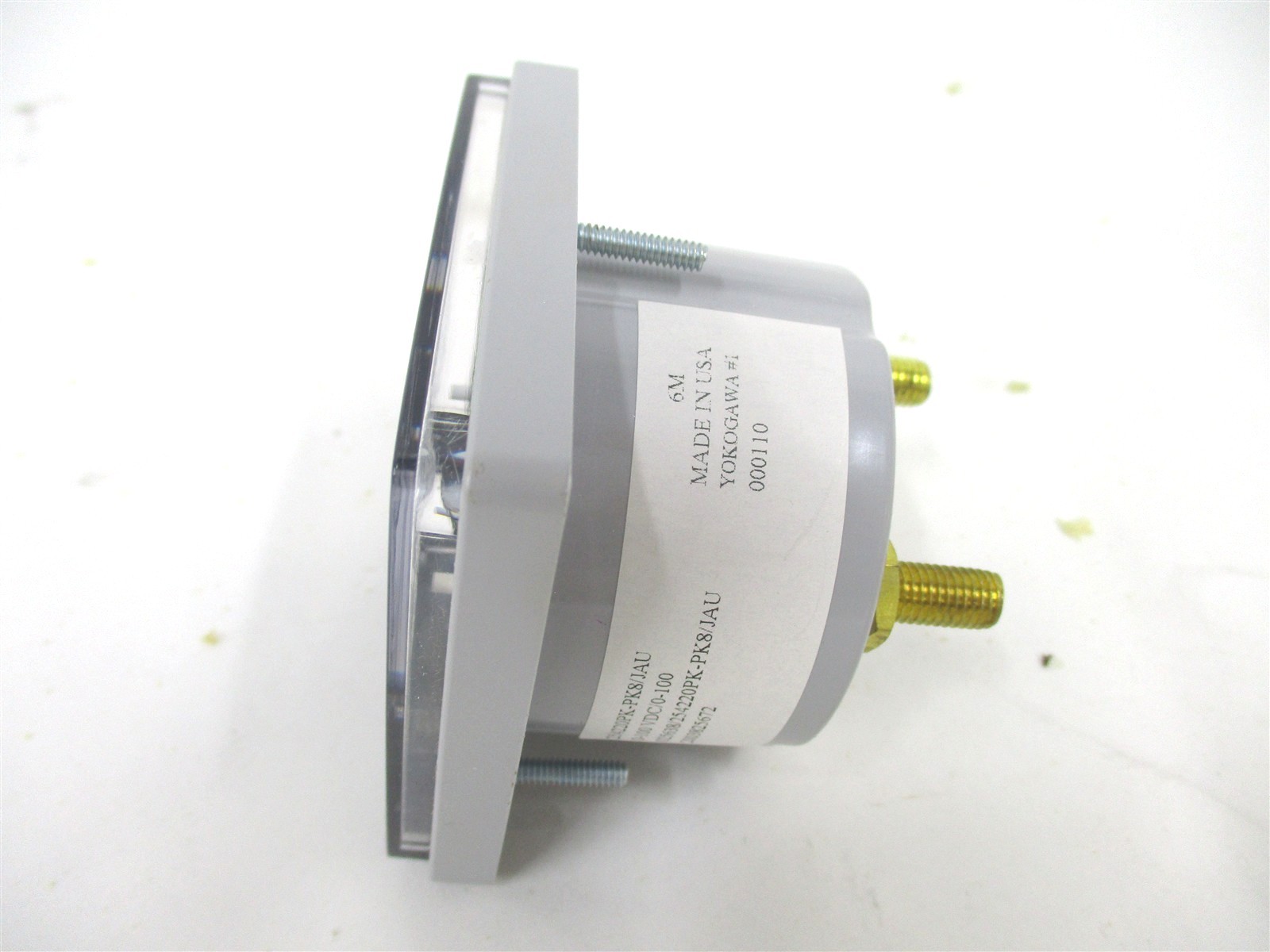 025638 PANEL GAUGE DC VOLT METER FOR MILLER WELDER 0-100VDC 2.5″ 254220-PK8/JAU