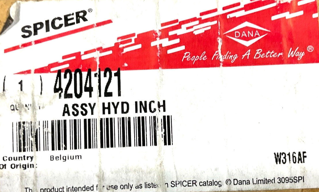 DANA SPICER INCHING ASSEMBLY 4204121