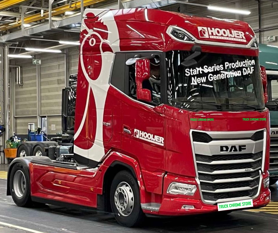DAF XG HEADLIGHT FRONT CHROME Stainless Steel 1 SET.