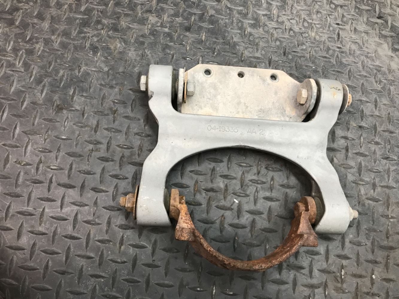 Freightliner Columbia 120 Exhaust Stack Bracket With Cab Mount.