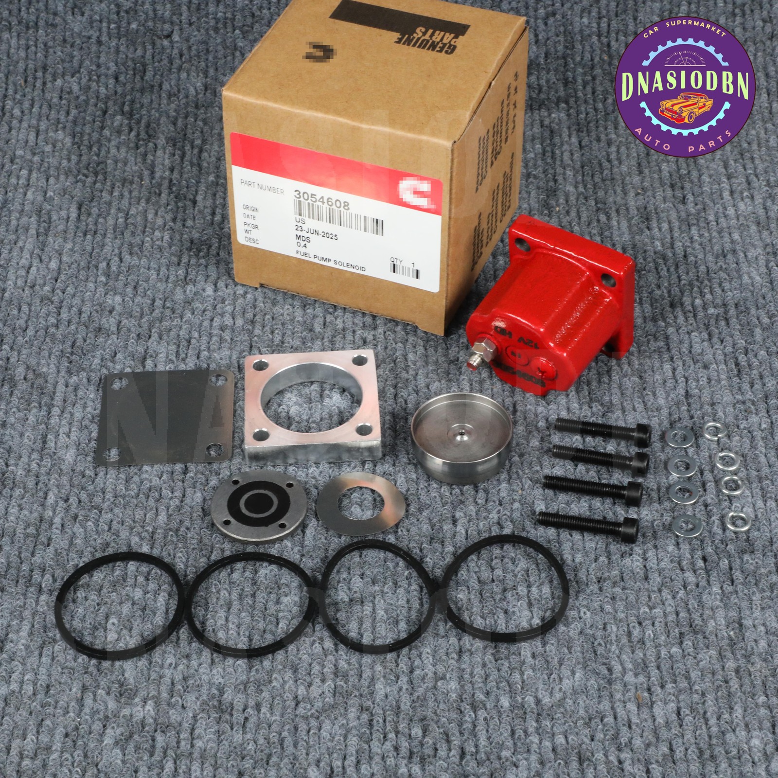 NEW Fuel Shutoff Valve Set for Cummins N14 PAI 180204 3054608 209940 Solenoid