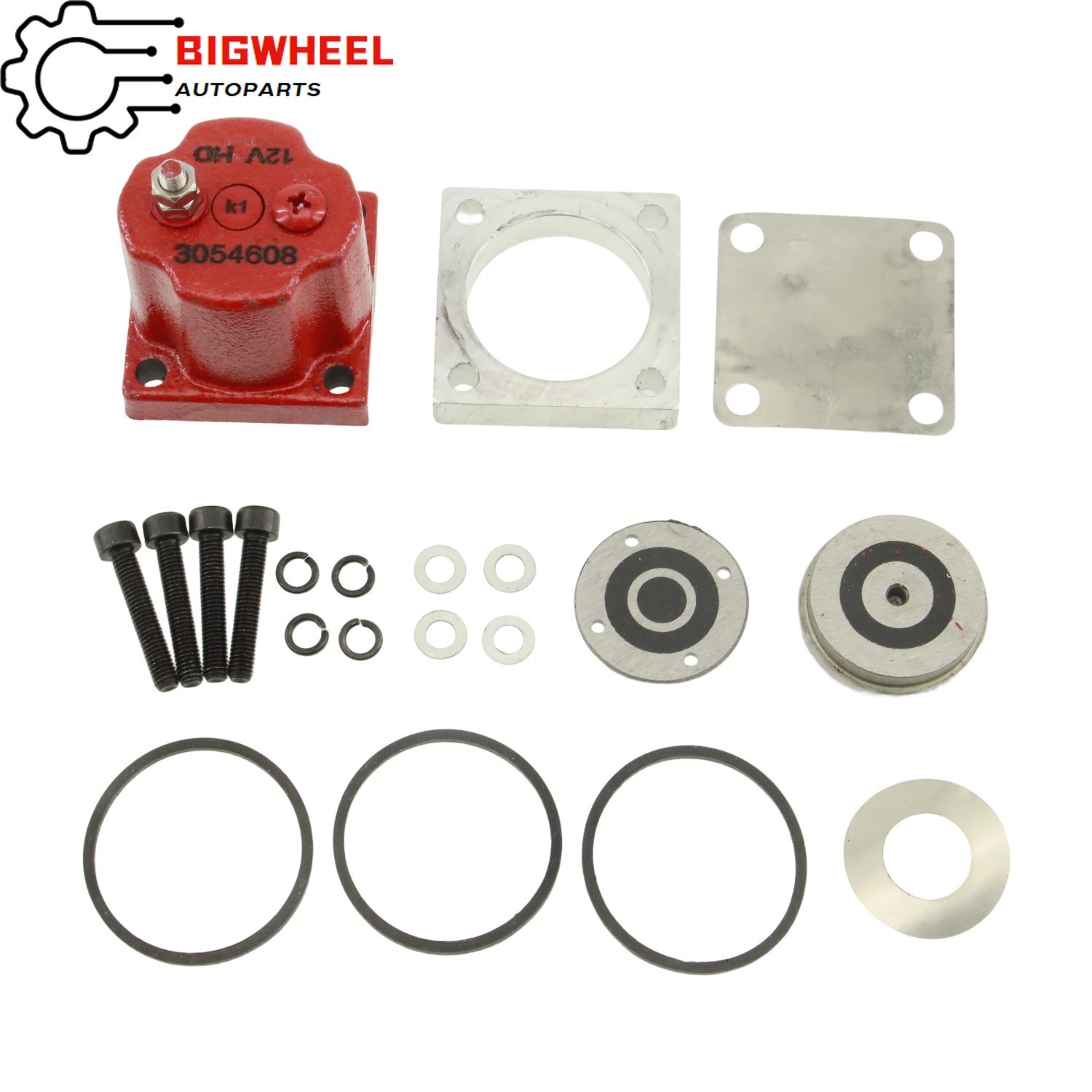 180204 209940 3054608 NEW OEM Fuel Shutoff Valve Set for Cummins N14 Solenoid US