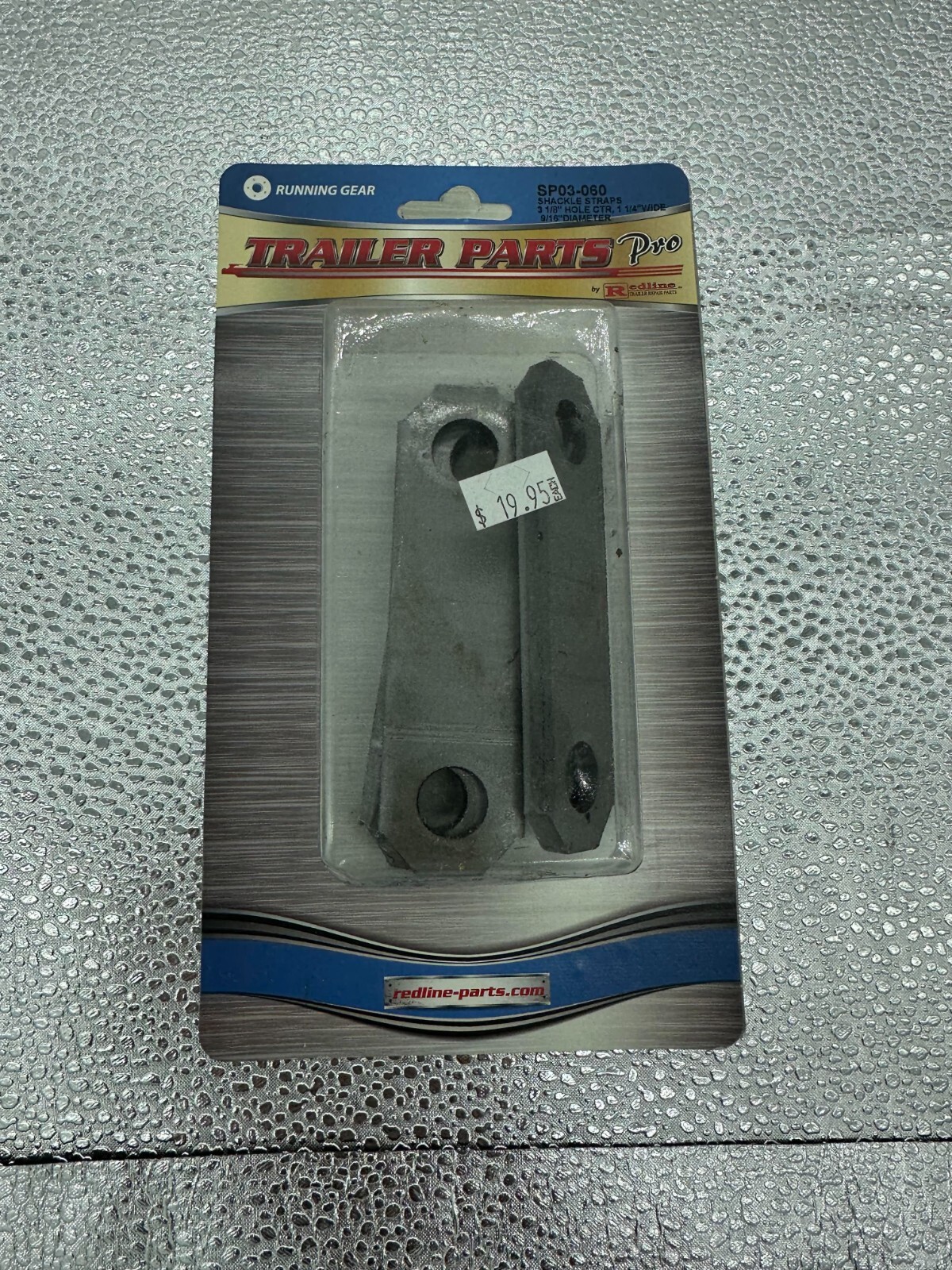 Trailer Parts Pro SP03-060 Redline 3 1/8 Shackle Straps