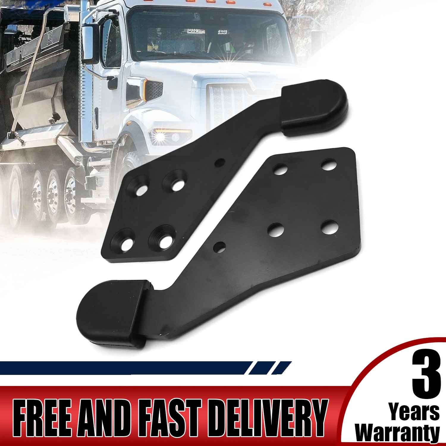 Left+Right HLK2733L HLK2733R Hood Guide Poly For Select International Trucks US