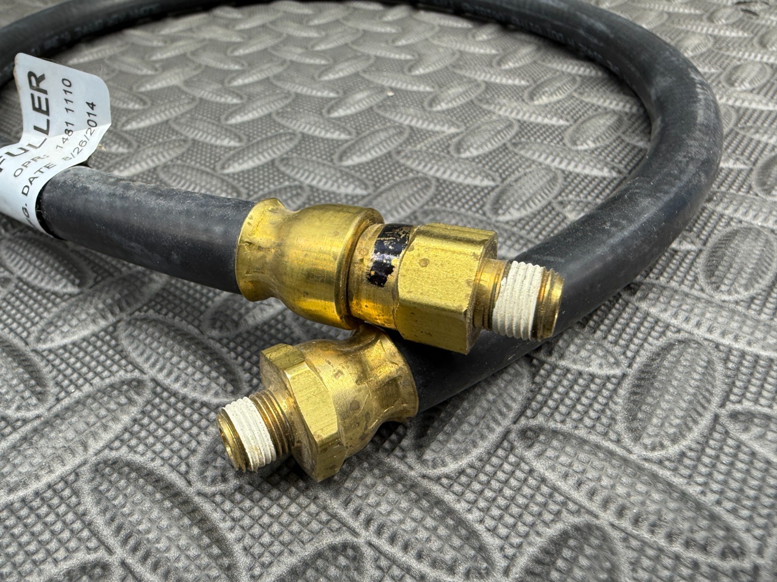 2-Pack Eaton 55518 Fuller Transmission Air Line Tube Hose Assembly