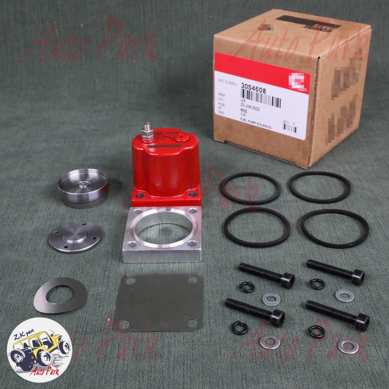 GENUINE OEM 4024808 Fuel Solenoid Coil for Cummins PTG Fuel Systems 3054608