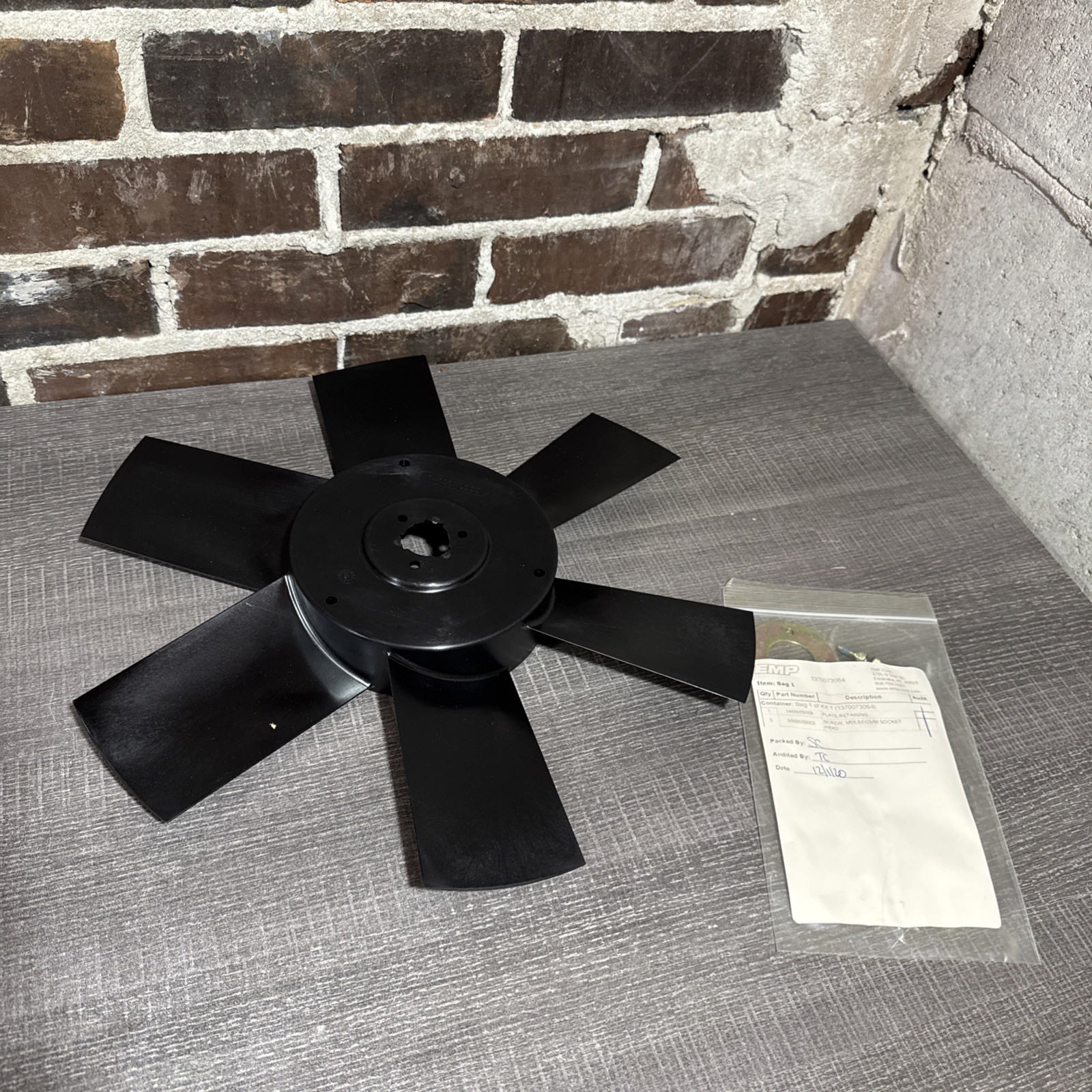 15” EMP Fan Only FIL15 Part – For New Flyer bus 1370073064