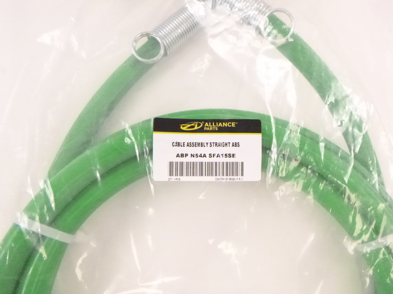 Alliance 15′ ABS Straight Cable Assy w/Metal Plug 4/12 2/10 & 1/8 Gauge