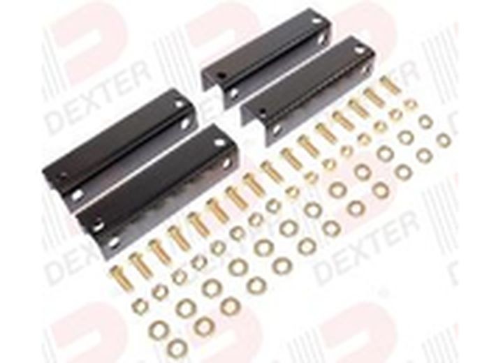 Dexter K71-724-02 Trailer Spacer Lift Kit 2.88″ Increased Ride Height (2 Axles)