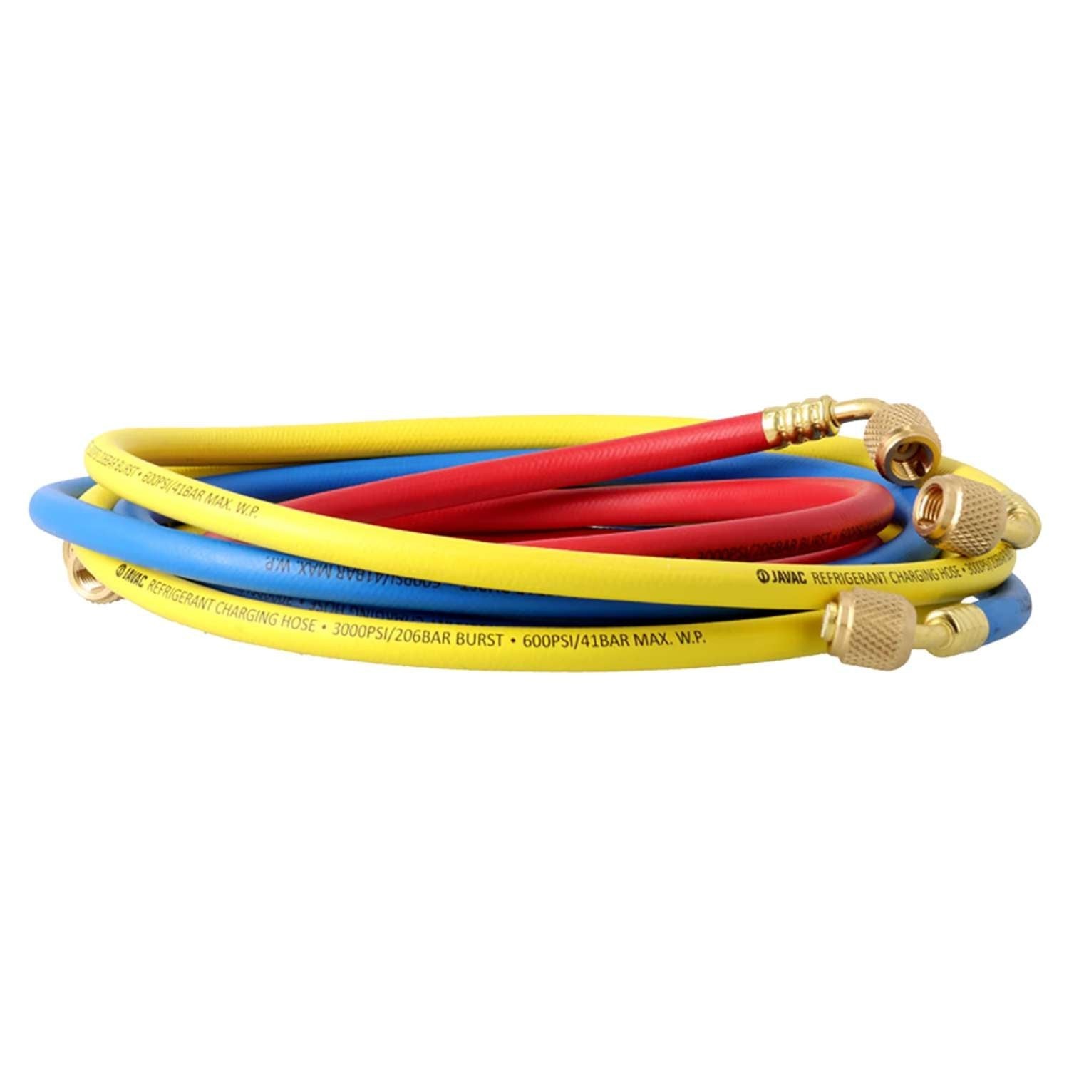 Javac 72″ Hose Set – Red / Yellow / Blue JAV-1375