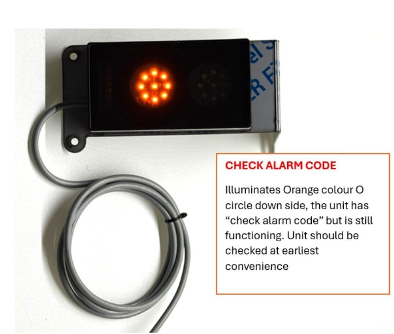 TRP CARRIER TRANSICOLD Status Lamp indicator Light 7300 7500 Vector 76-00542-00