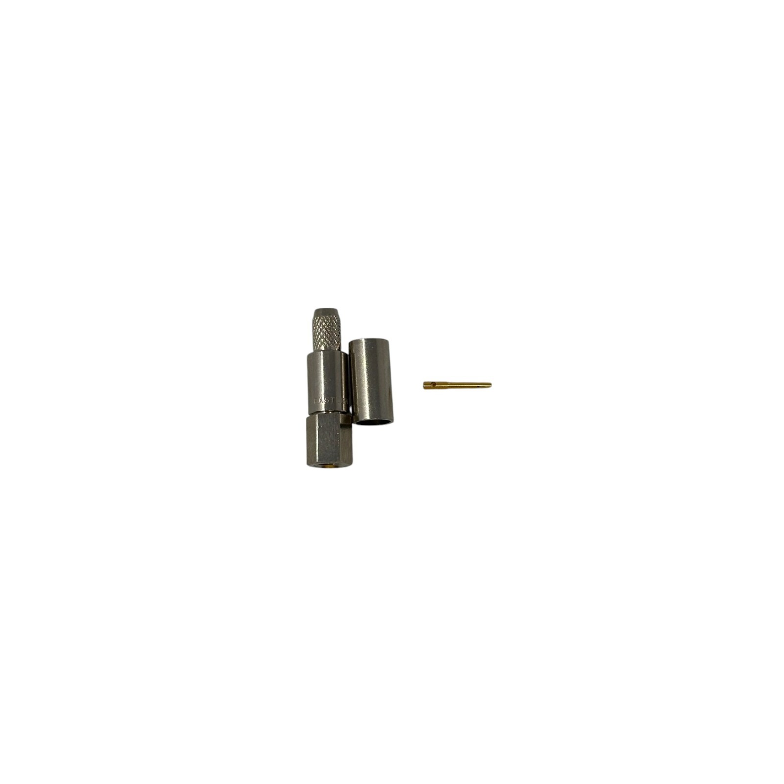3 pcs Pasternack PE4558 SMC Plug Connector 50 Ohm RG58 RG141 LMR195 Crimp Solder