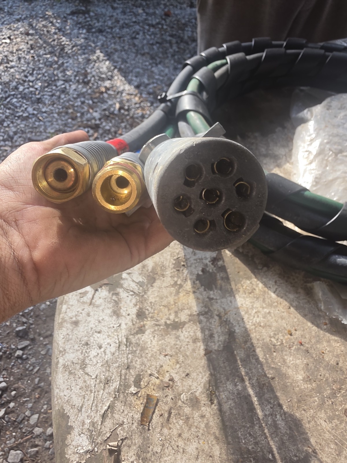 semi truck air lines kit