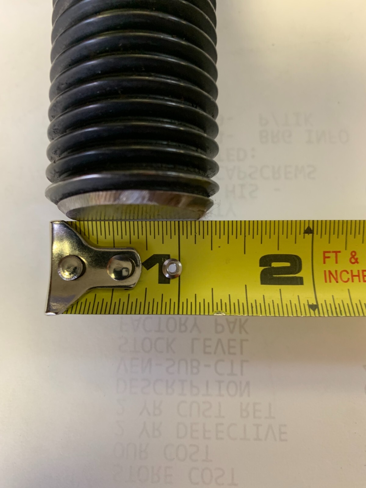 REPLACEMENT PART FOR KOMATSU PART # WA-5486 1-1/4″ – 7 X 4″ 12 PT CAPSCREW
