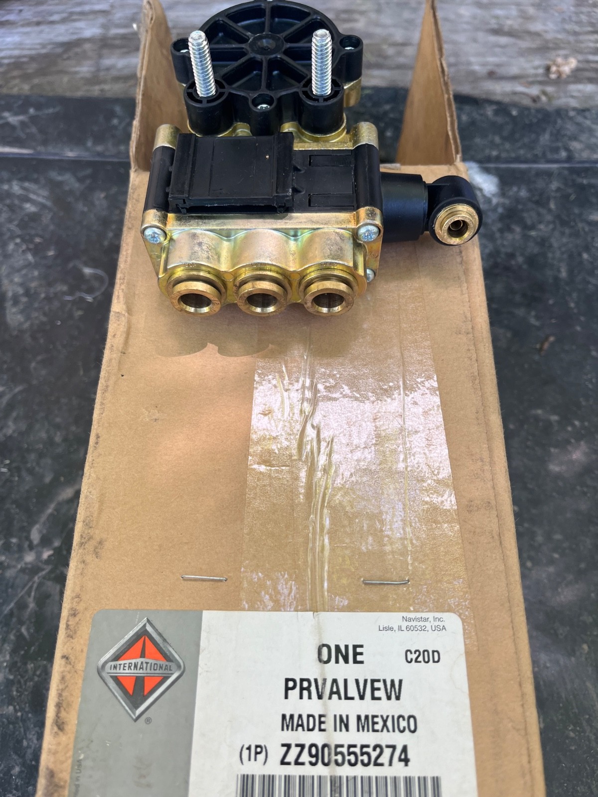2 HALDEX 90555274 Suspension PR Self-Leveling Valve,Dump 3Port