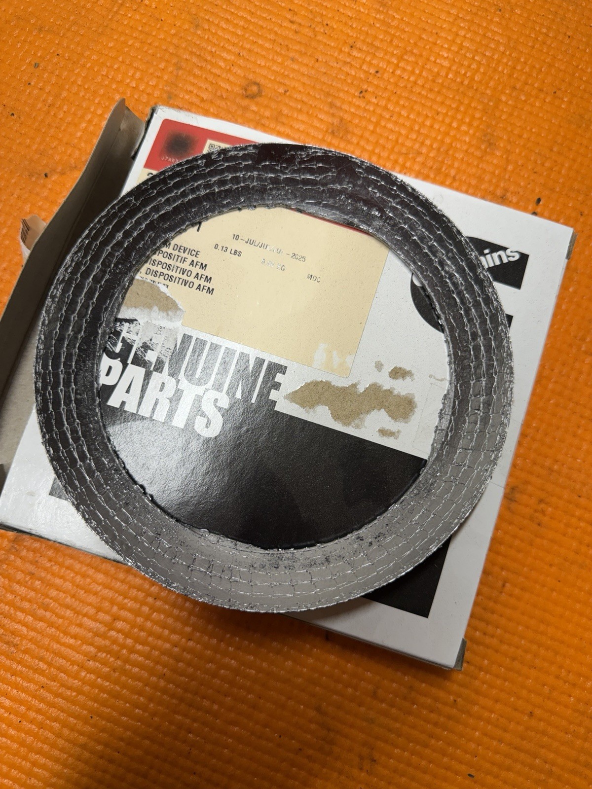 NEW GENUINE CUMMINS AFTERTREATMENT DEVICE FILTER GASKET AFM for CUMMINS 2880215