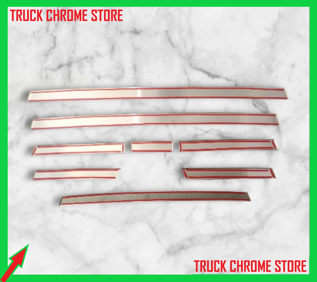 IVECO Stralis Door Pillar Chrome 4 Pices.