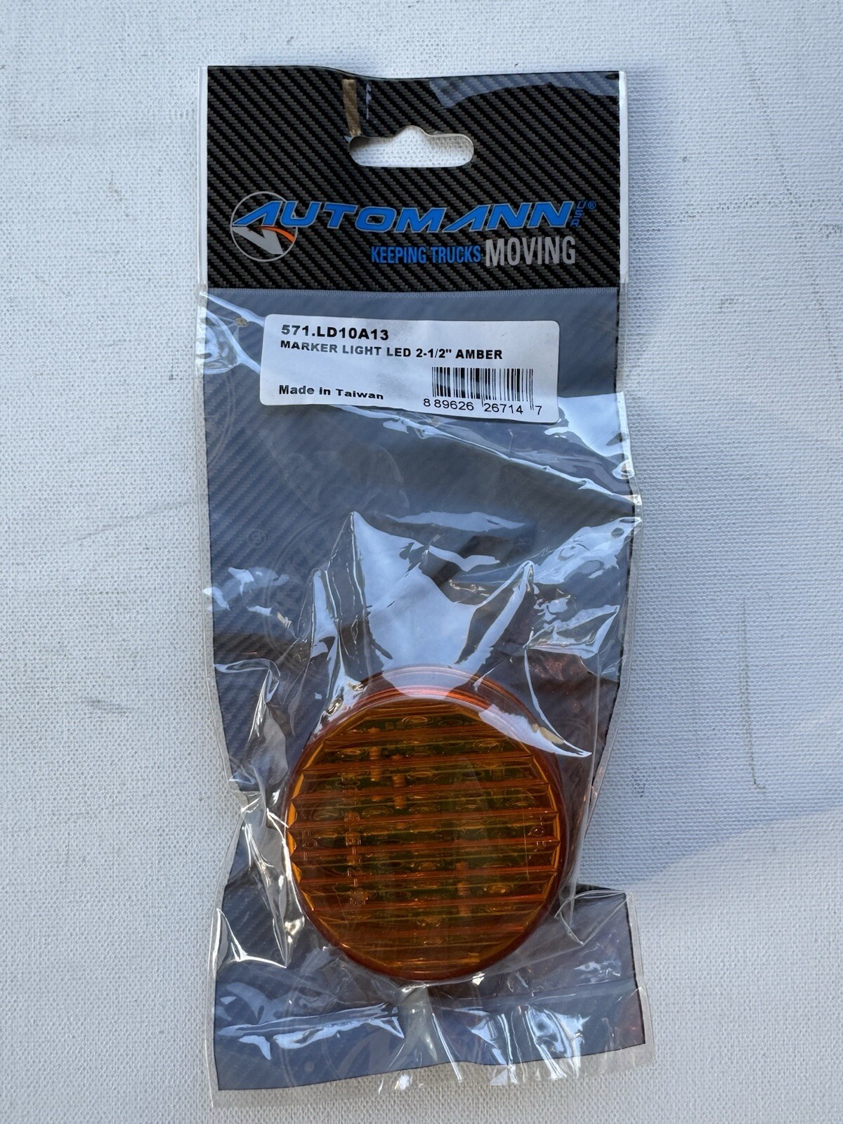 Automann 571.LD10A13 Marker Light Led 2 1/2 In Amber