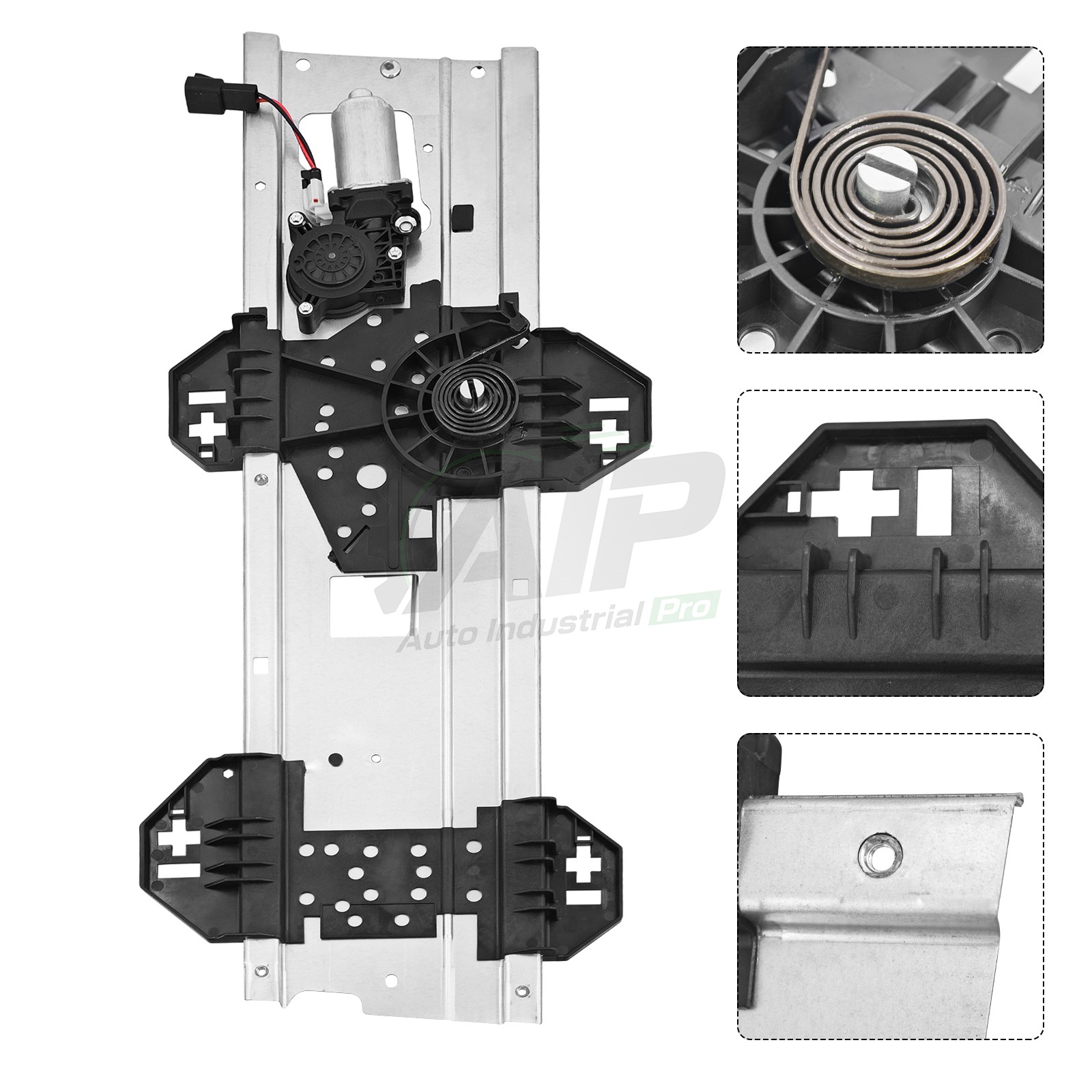 For International Truck 2008-2019 Front Left Right Power Window Regulator Pair