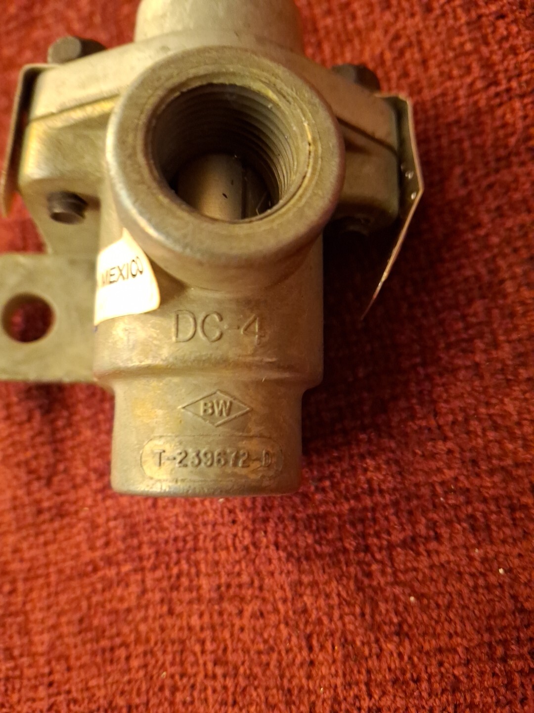 Genuine Bendix DC-4 Double Check Valve #278614 OEM Original Box Truck Air Brakes