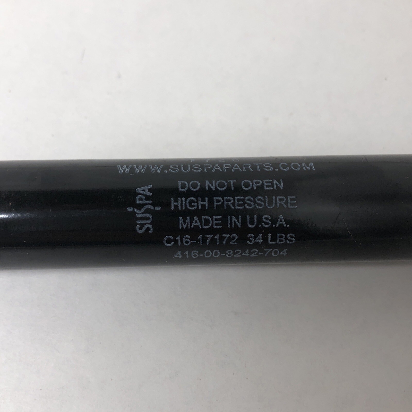 Suspa C16-17172 34lb Gas Spring Assembly; New Flyer Parts MCI 6361731