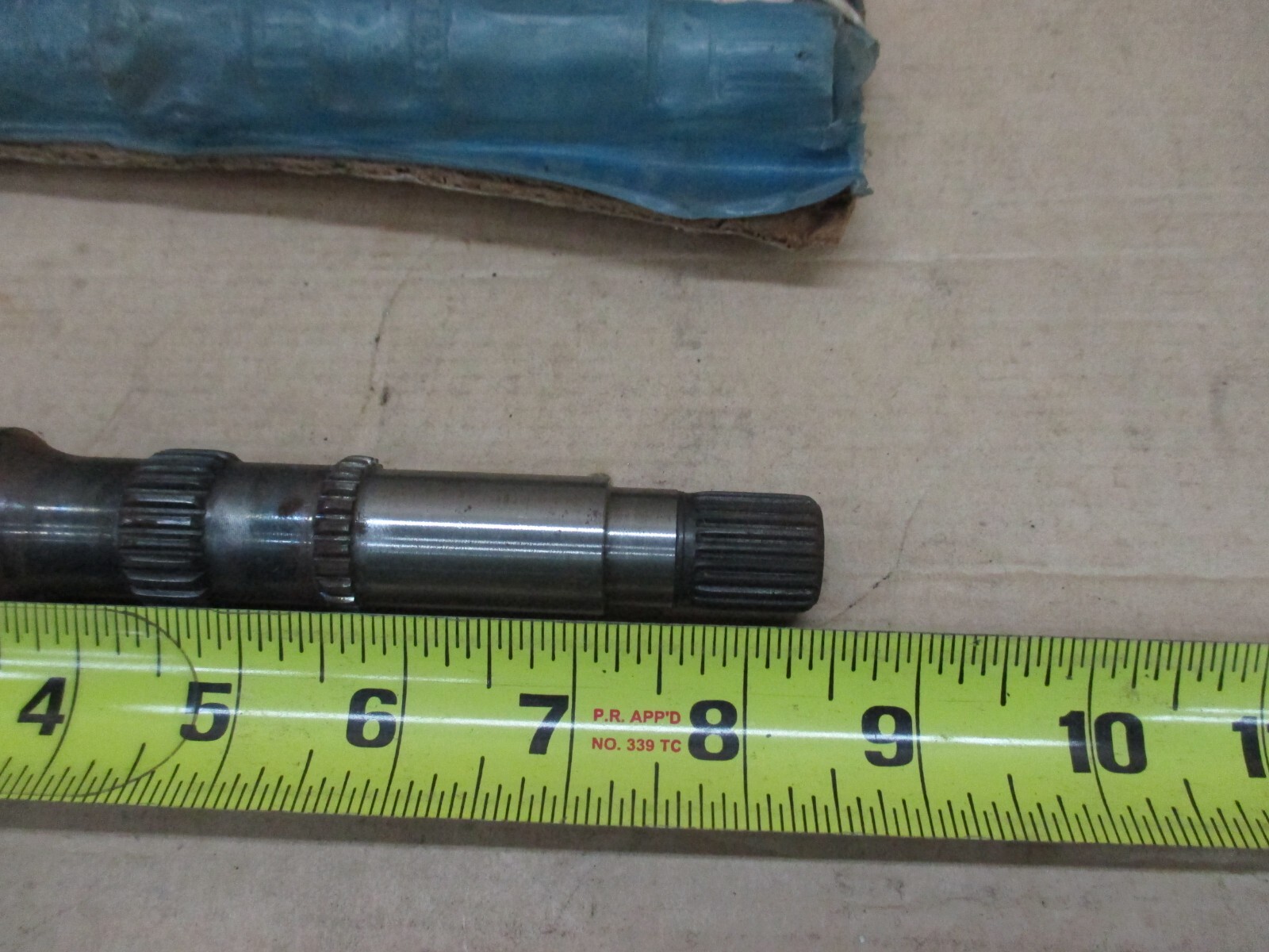 112-155-41 DRIVE SHAFT BLAW-KNOX PAVER PARTS 3102B45 PUMP SHAFT SAUER SUNDSTRAND