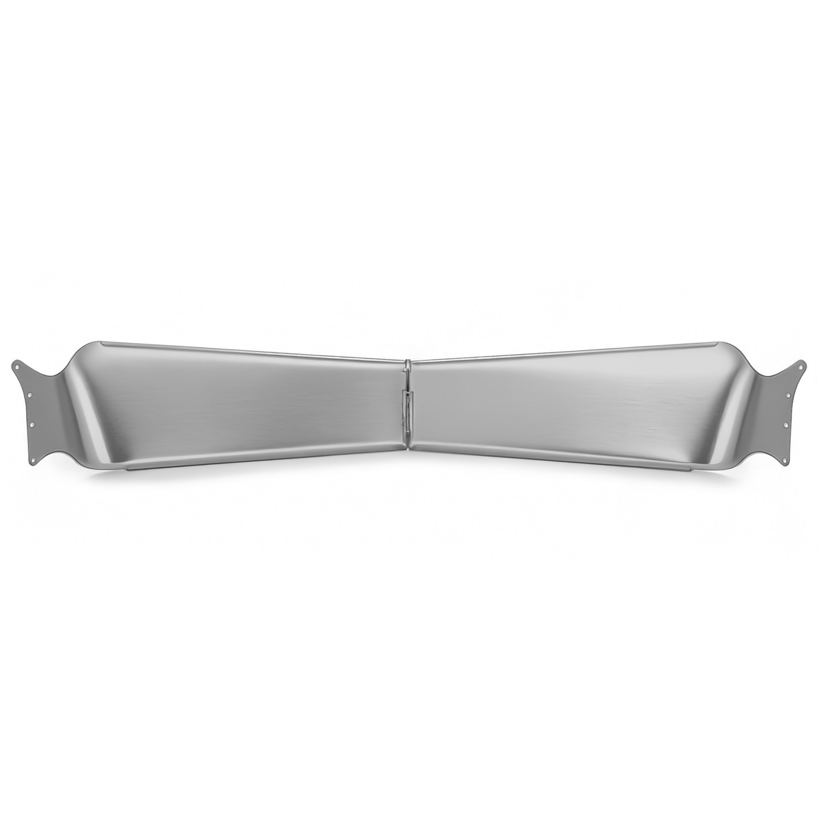 For Peterbilt 377 378 379 335 386 Silver 13″ Drop Sun Visor 304 Stainless Steel
