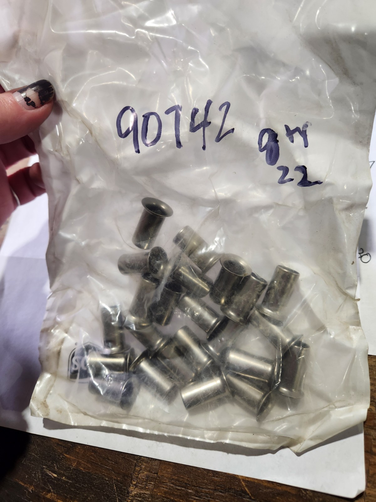Qty 22* Imperial 90742 Air Brake Tubing Insert 5/8” Stainless , DOT Approved