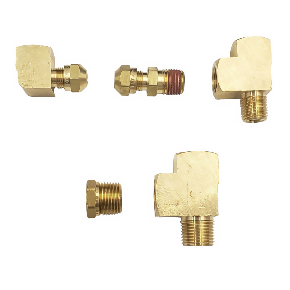 Air Pressure Gauge Kit For Semi Truck Trailer Suspension Onboard Load Scales PL3