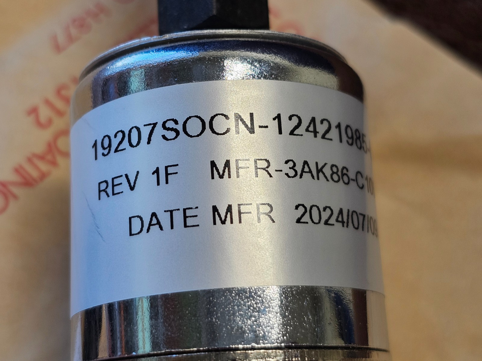 Pacbrake 24V Solenoid Valve Exhaust Engine Brake 1/4″ C10612 12421985 3126B C7