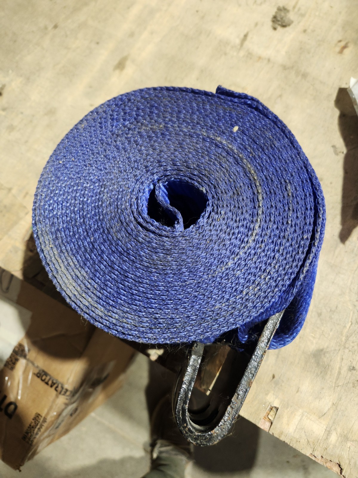 Ancra 14-10253 Blue Tie Down Ratchet Strap 4” x 27”