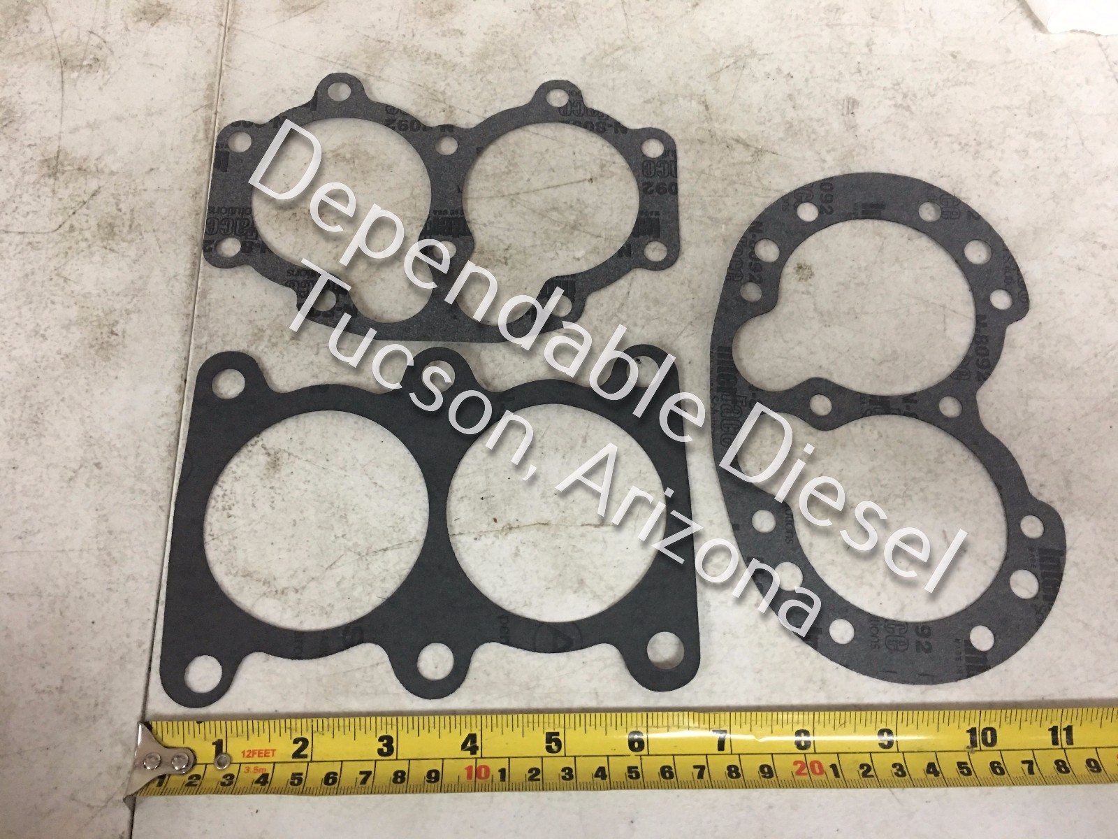 Air Compressor Gasket Kit for a Tu-Flo 500. PAI # DGK-4093 Ref. # Bendix 280512