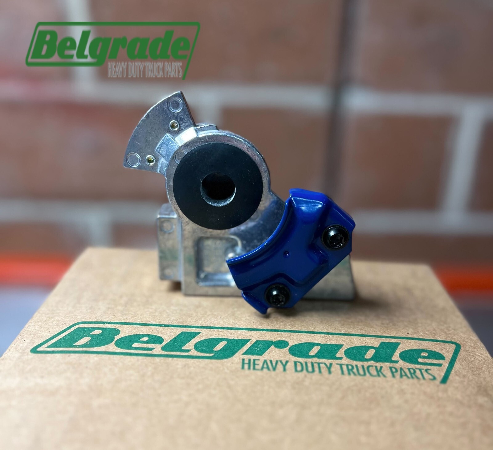 Phillips Industries 12-136-1 Gladhand Blue/Service, Angle Mount