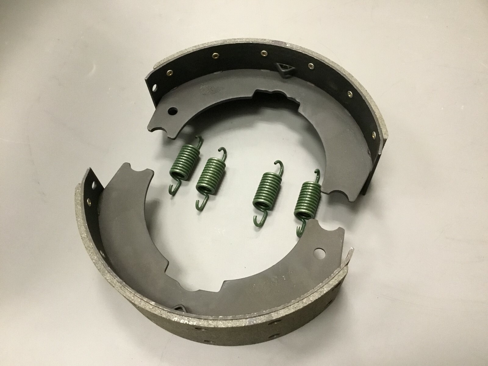 388912c91 Parking Brake Shoe set & spring kit 10” x 3” free same day shipping!
