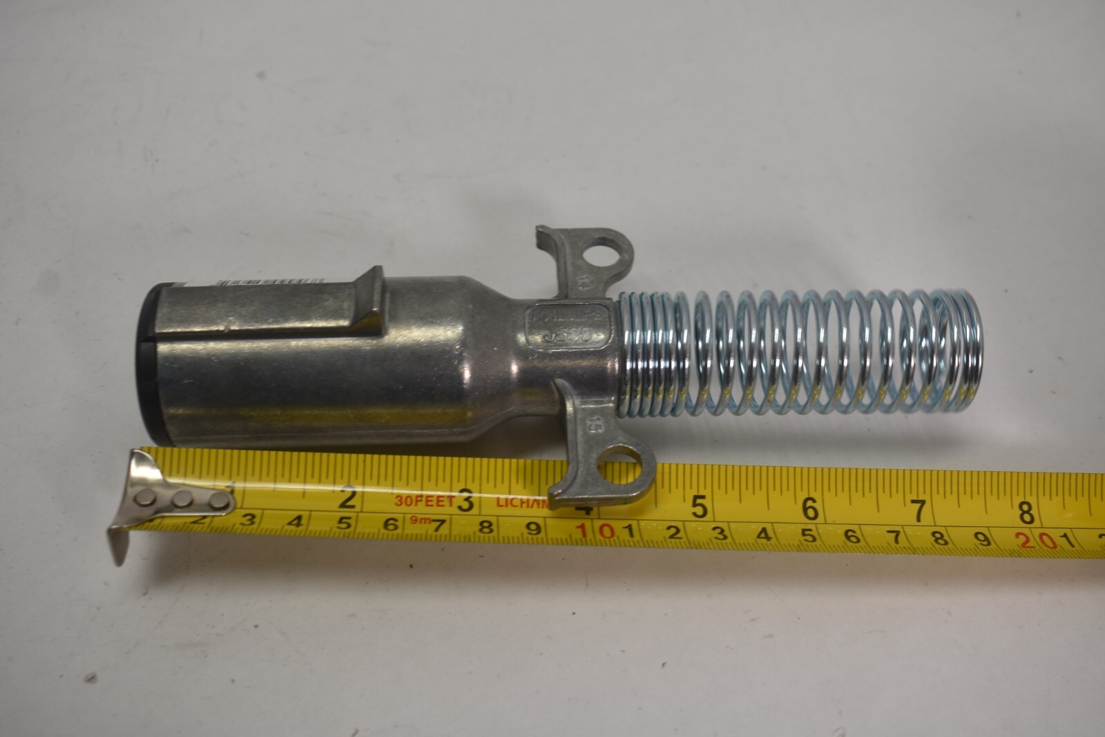 Phillips 15-730 7-Pin Electrical Plug with Spring Cable Guard Zinc Die-Cast
