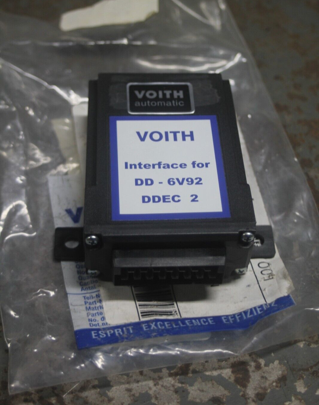Voith Interface for DD-6V92 H56.156821