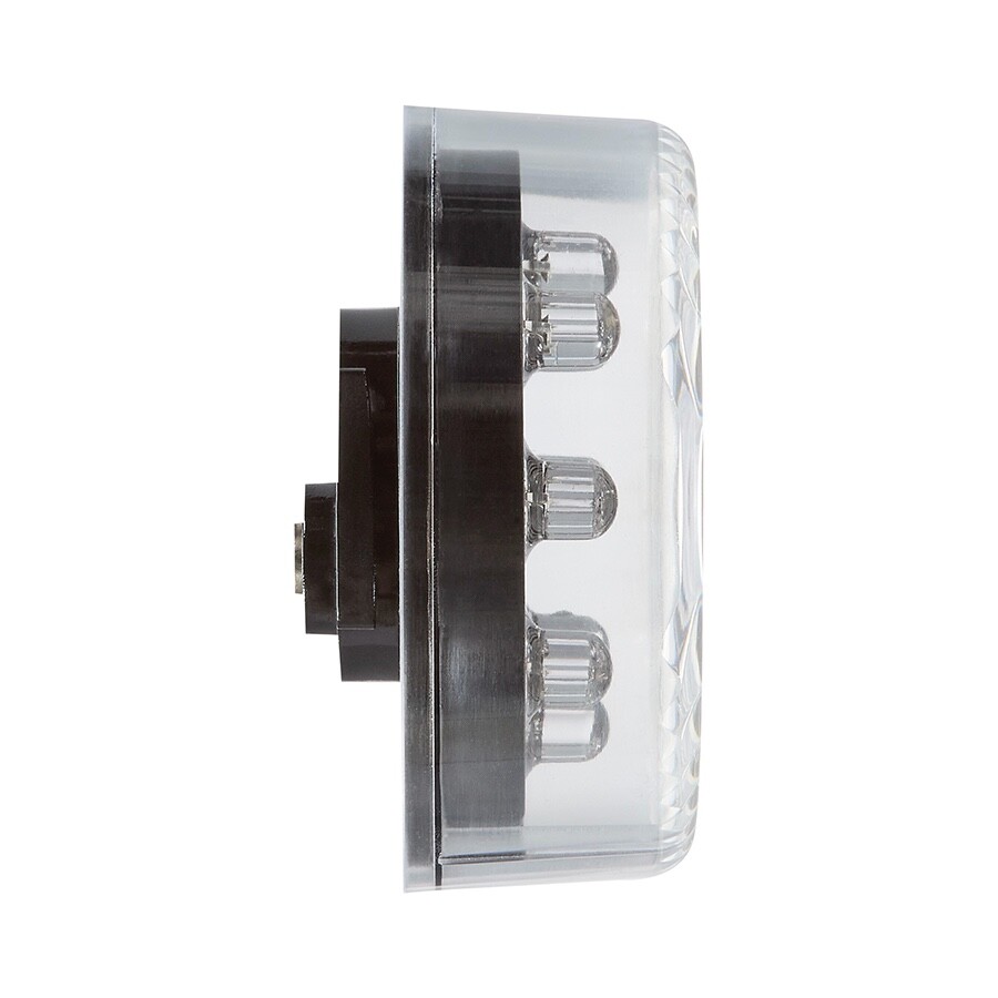 Maxxima M09100YCL 2″ 9 LED Amber Clear Lens Clearance Marker Light