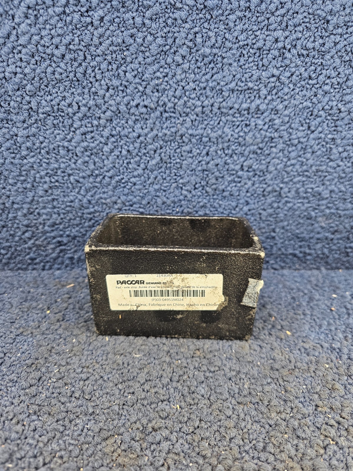 PACCAR 03-04951M024 Replacement Axle Stop Pad For Peterbilt Trucks