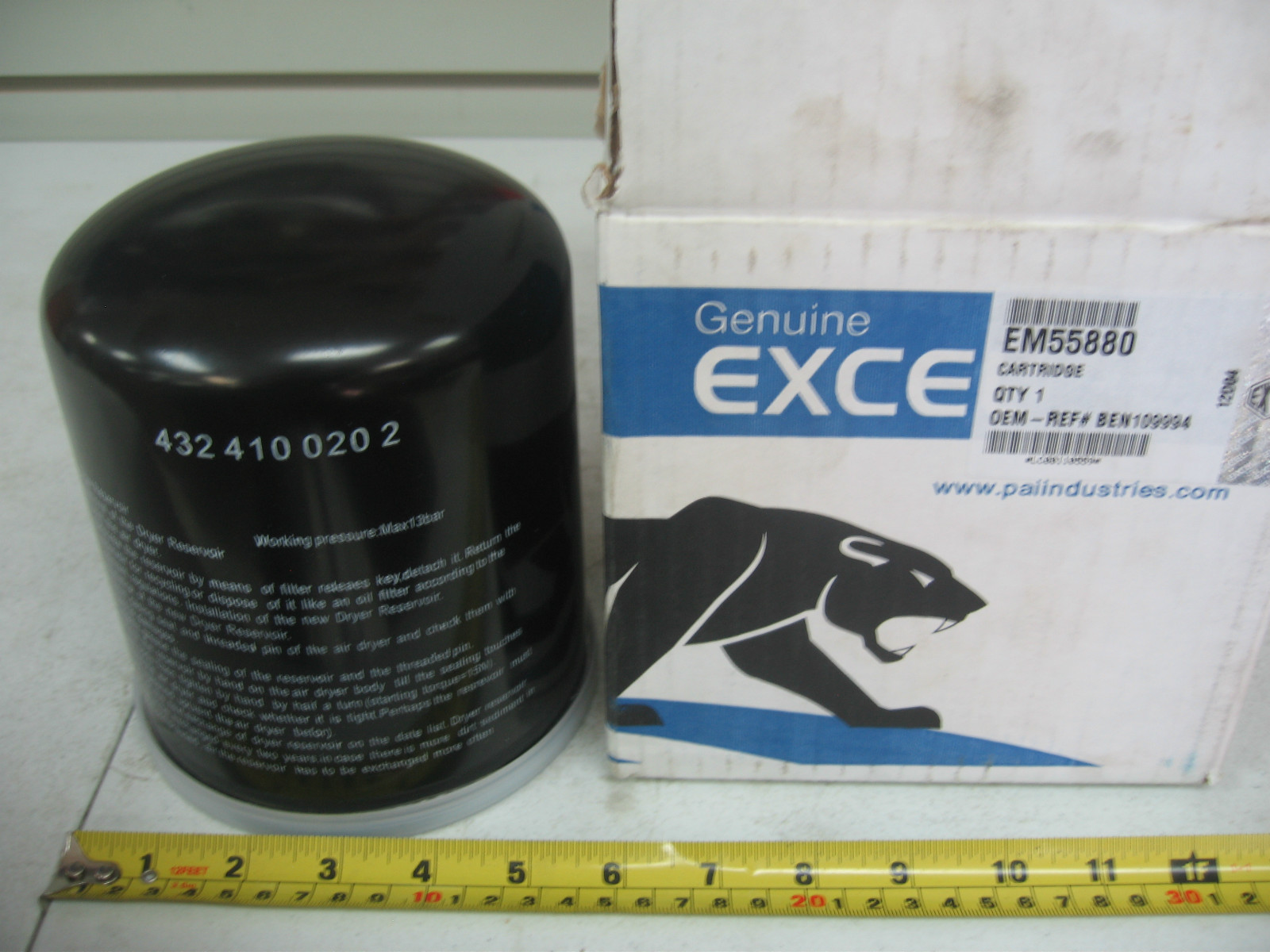 Air Dryer Cartridge for Bendix AD-SP. PAI# EM55880 Ref# 109994 5008414 1699595C1