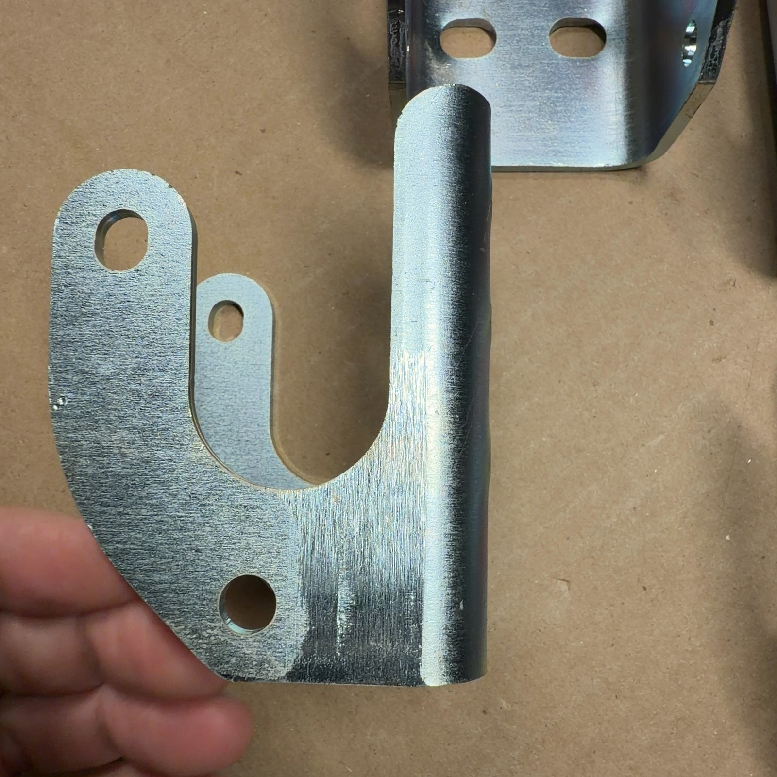6 Pack Dump Trailer Tarp Stops Bracket for 1705775-1 1703604-1 Silver