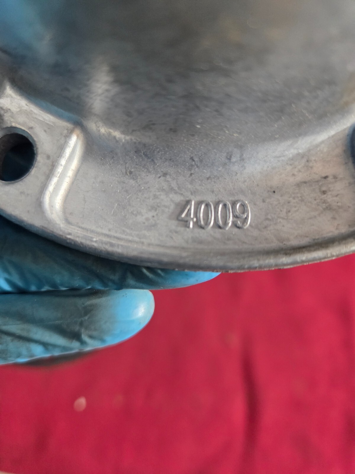 Stemco Hub Cap 352-4009, Aluminum with Gasket, NEW OLD STOCK