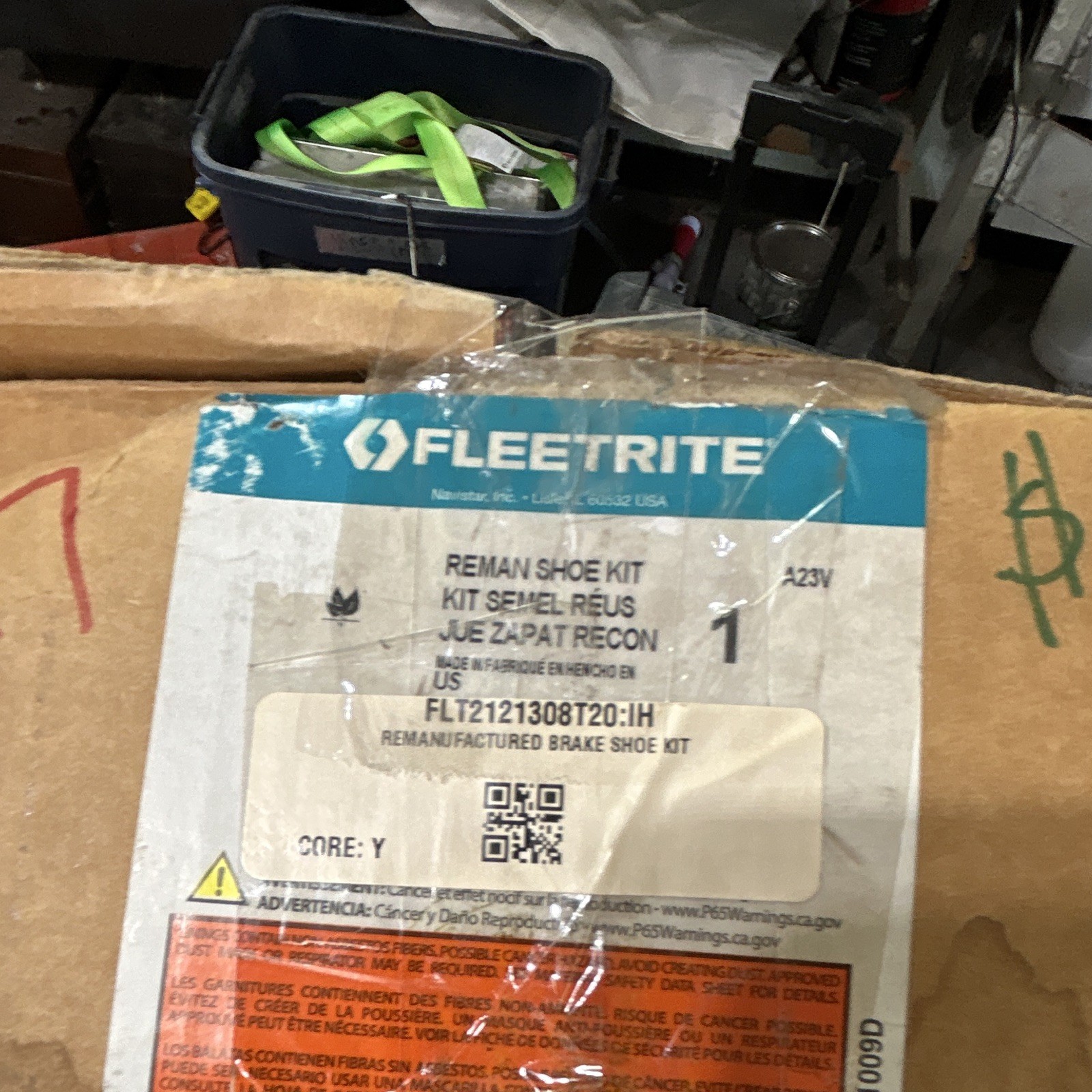 New Fleetrite Reman Shoe Kit. FLT121308T20:IH