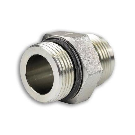 Tompkins 6400-16-16 Hydraulic Coupling / Adapter Straight, Male Jic To Male O Ri