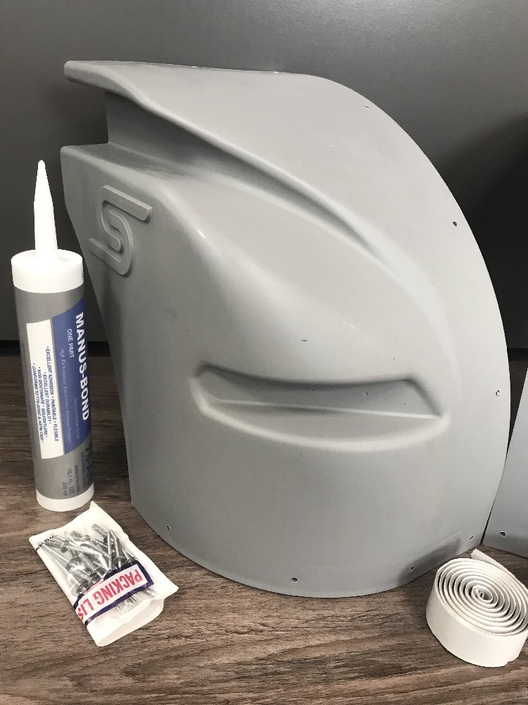 Supreme Truck Body Style Complete Corner Cap Kit for 2018 + Unit Models – OEM