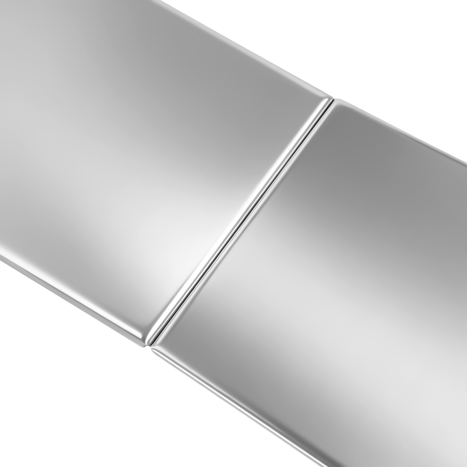 For Peterbilt 377 378 379 335 386 Silver 13″ Drop Sun Visor 304 Stainless Steel