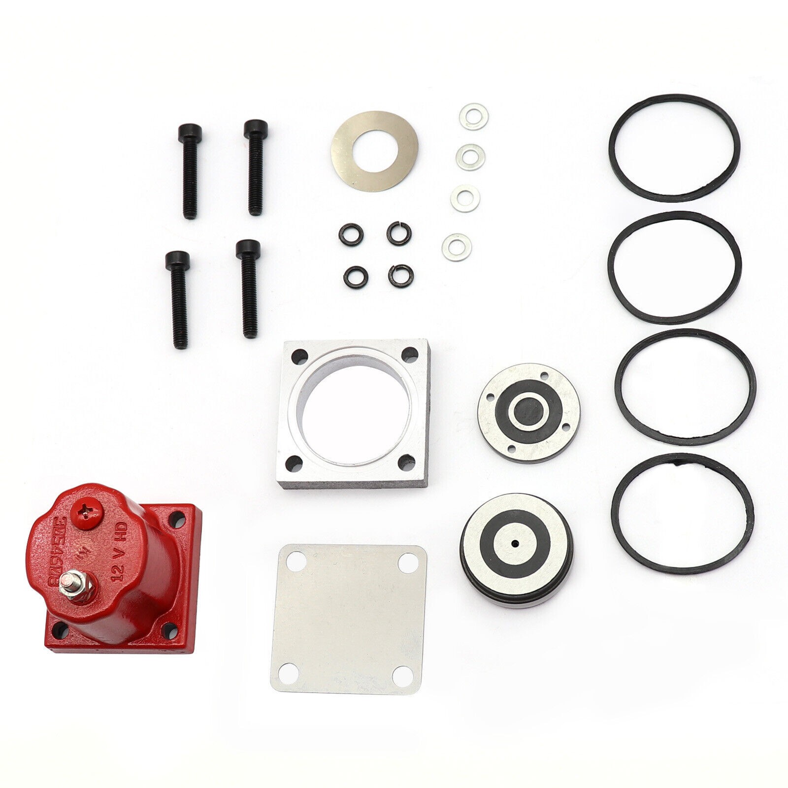 Fuel Shutoff Valve Set Fits for Cummins N14 180204 209940 3054608 Solenoid New